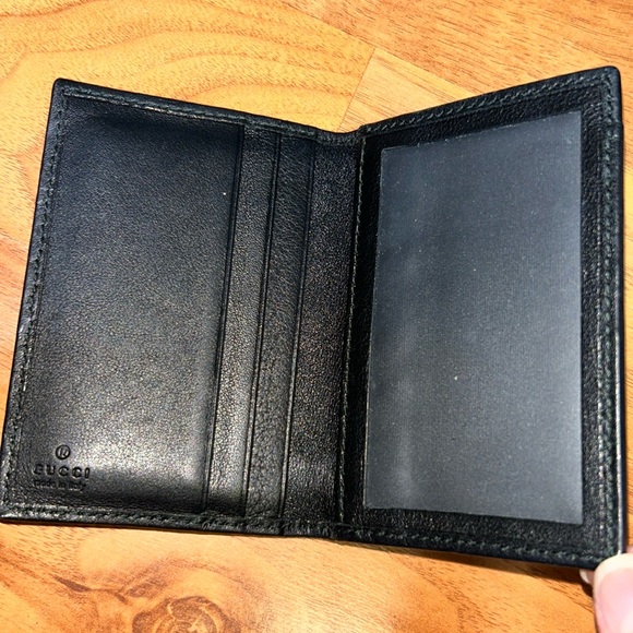 Authentic Gucci 251856 Guccissima GG BiFold Pass Case Card Case with Box - Picture 10 of 15